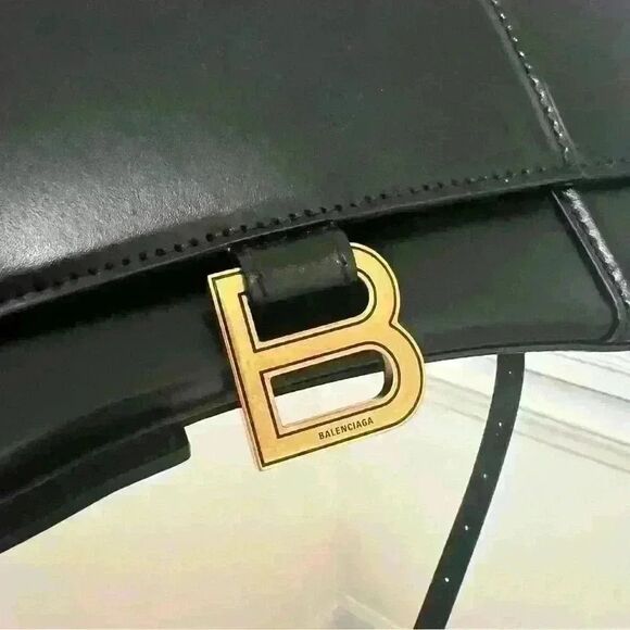 BALENCIAGA Hourglass Small leather crossbody bag - Picture 9 of 13